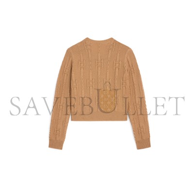 CELINE CREWNECK SWEATER IN CHAINS CASHMERE RY0MF0Y51.03CM CELINE CREWNECK SWEATER IN CHAINS CASHMERE RY0MF0Y51.03CM